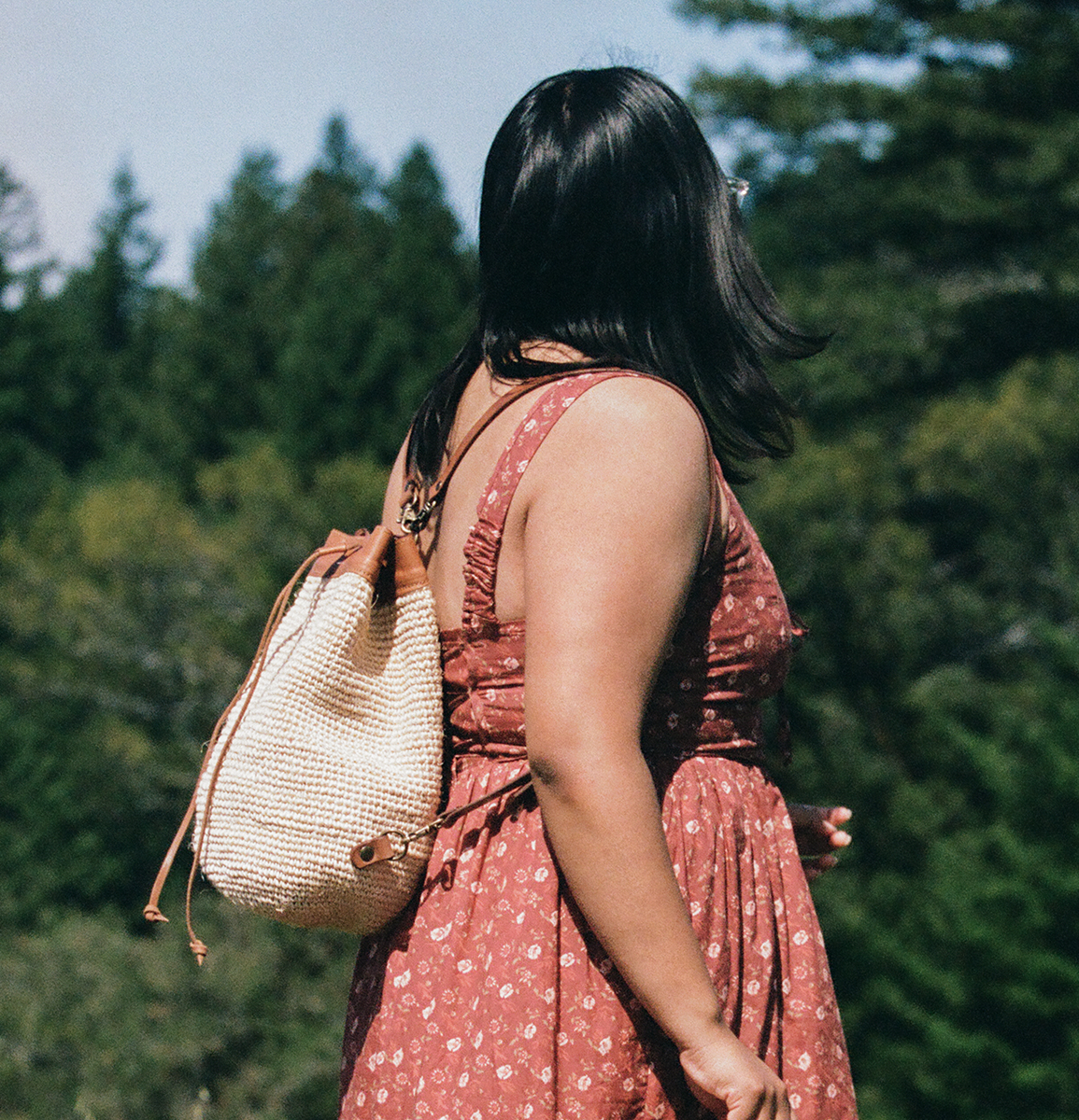 Transito Woven Mini Backpack | Natural by Made by Minga