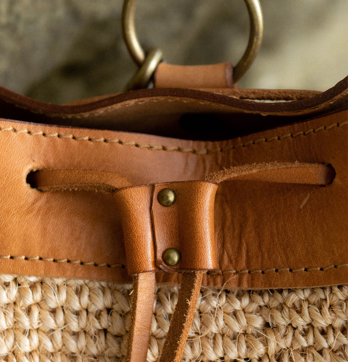 Transito Woven Mini Backpack | Natural by Made by Minga