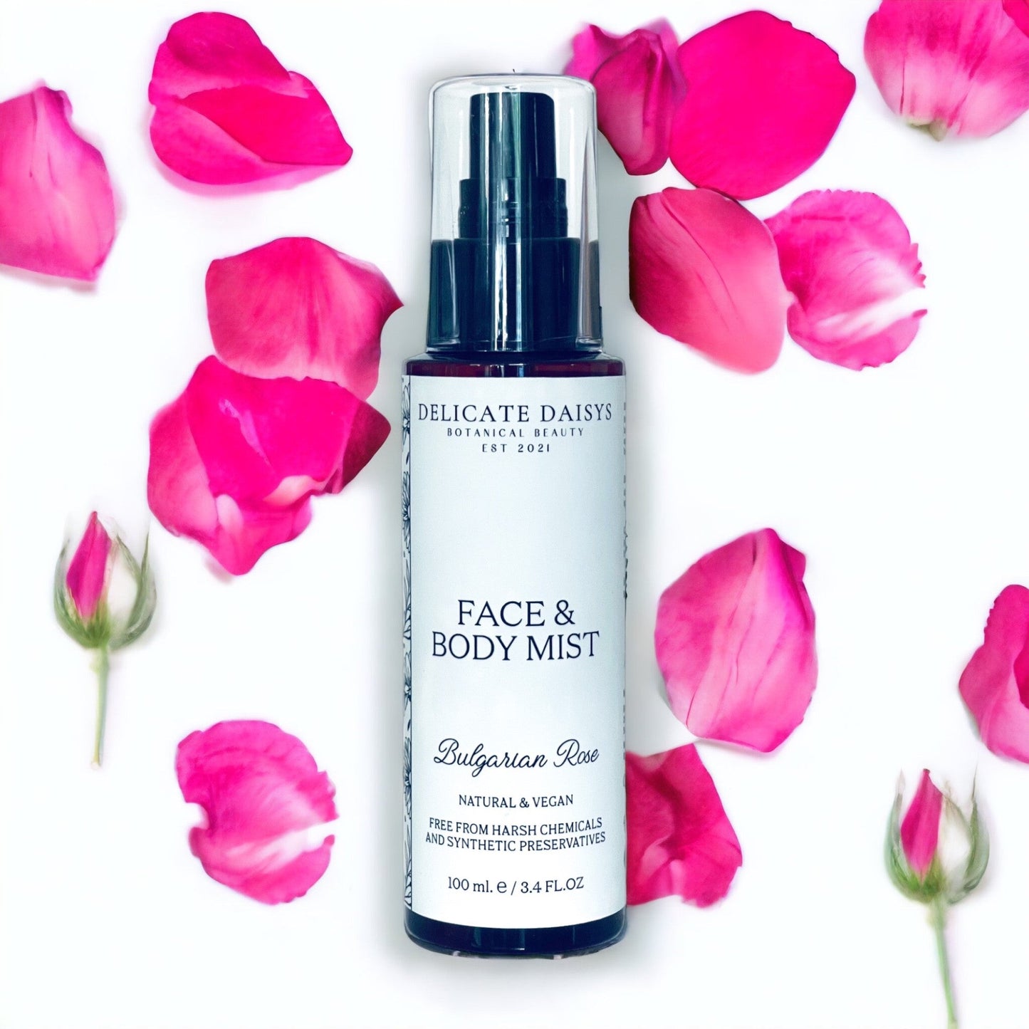 Bulgarian Rose Water Face, Hair & Body Mist Spray