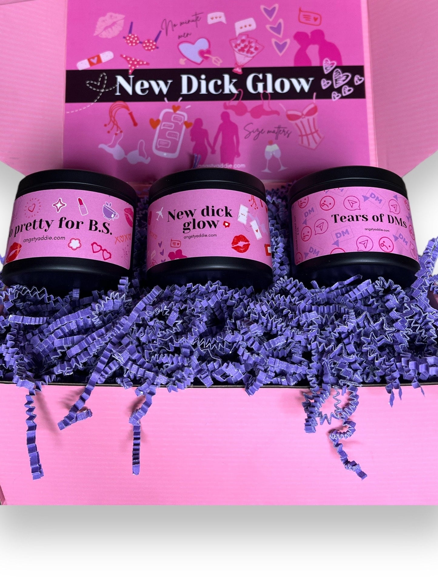 New Dick Glow gift box set by Angsty Addie