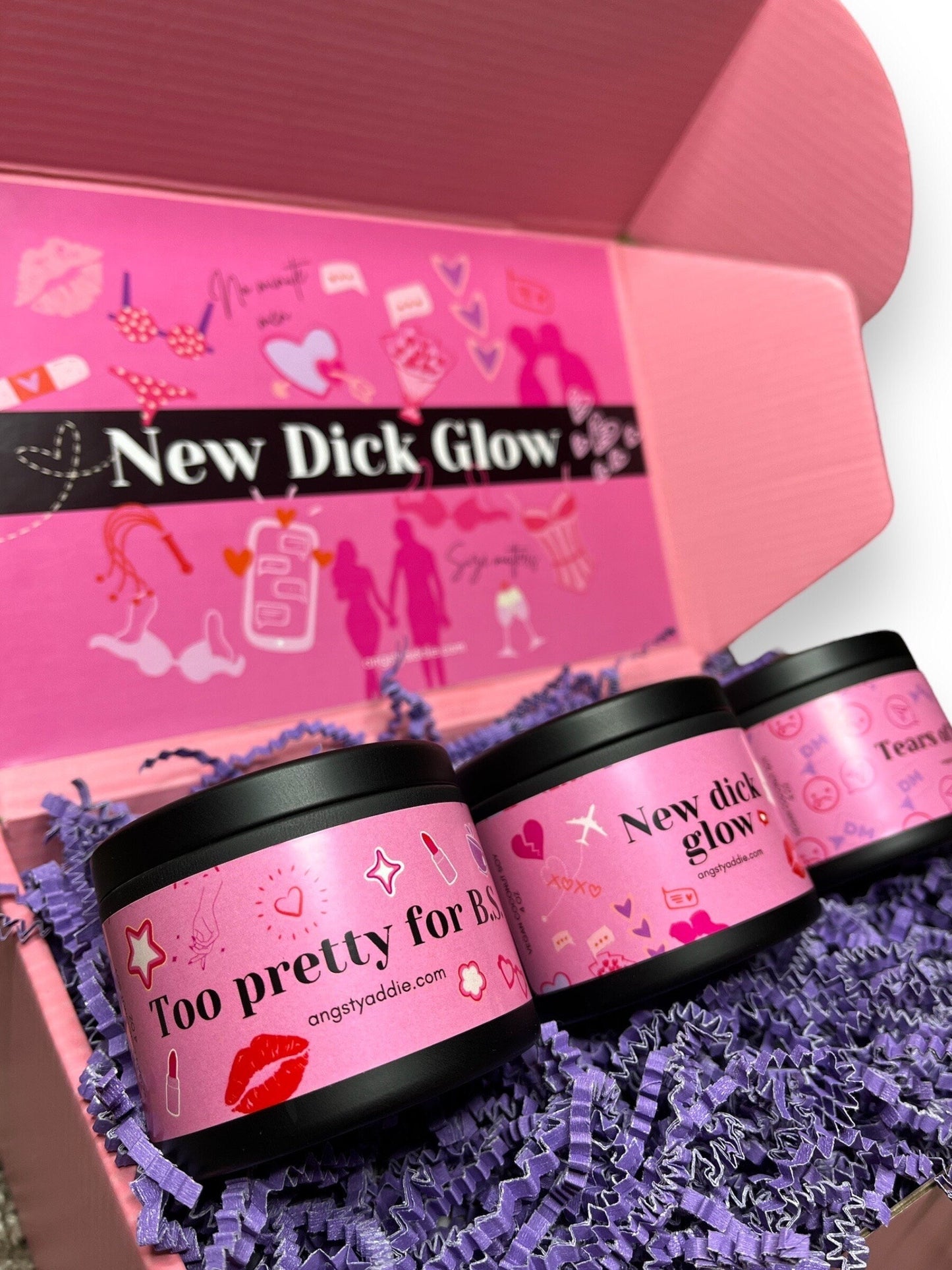 New Dick Glow gift box set by Angsty Addie
