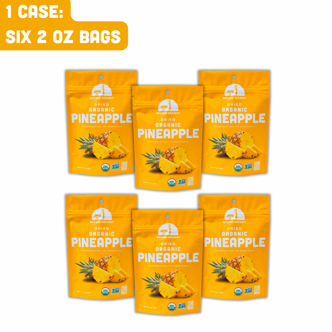 Organic Dried Pineapple