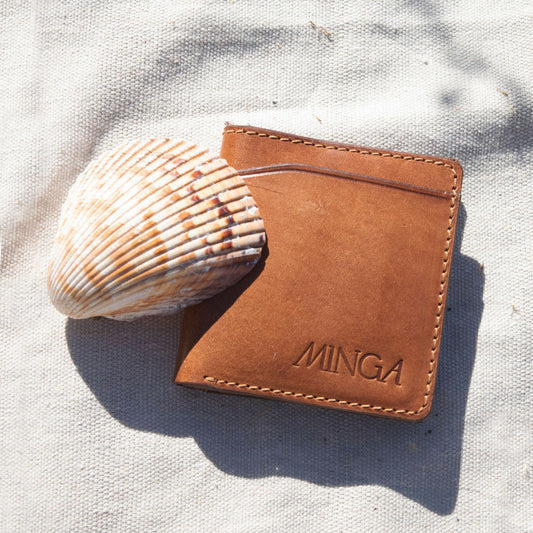 Leather Foldable Wallet by Made by Minga