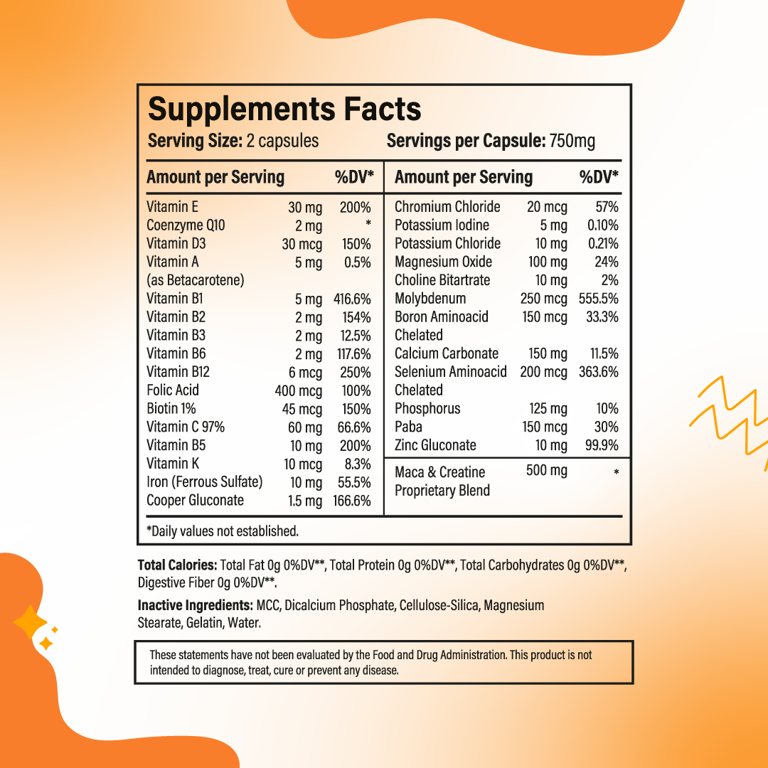 Multivitamin by Vida Supplement